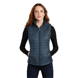 L851 - Port Authority Ladies Packable Puffy Vest - Regatta Blue