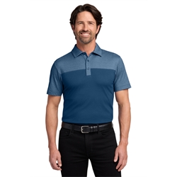 K831 - Regular Port Authority Fine Pique Blend Blocked Polo