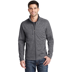 F231 - Mens Digi Stripe Fleece Jacket-Black